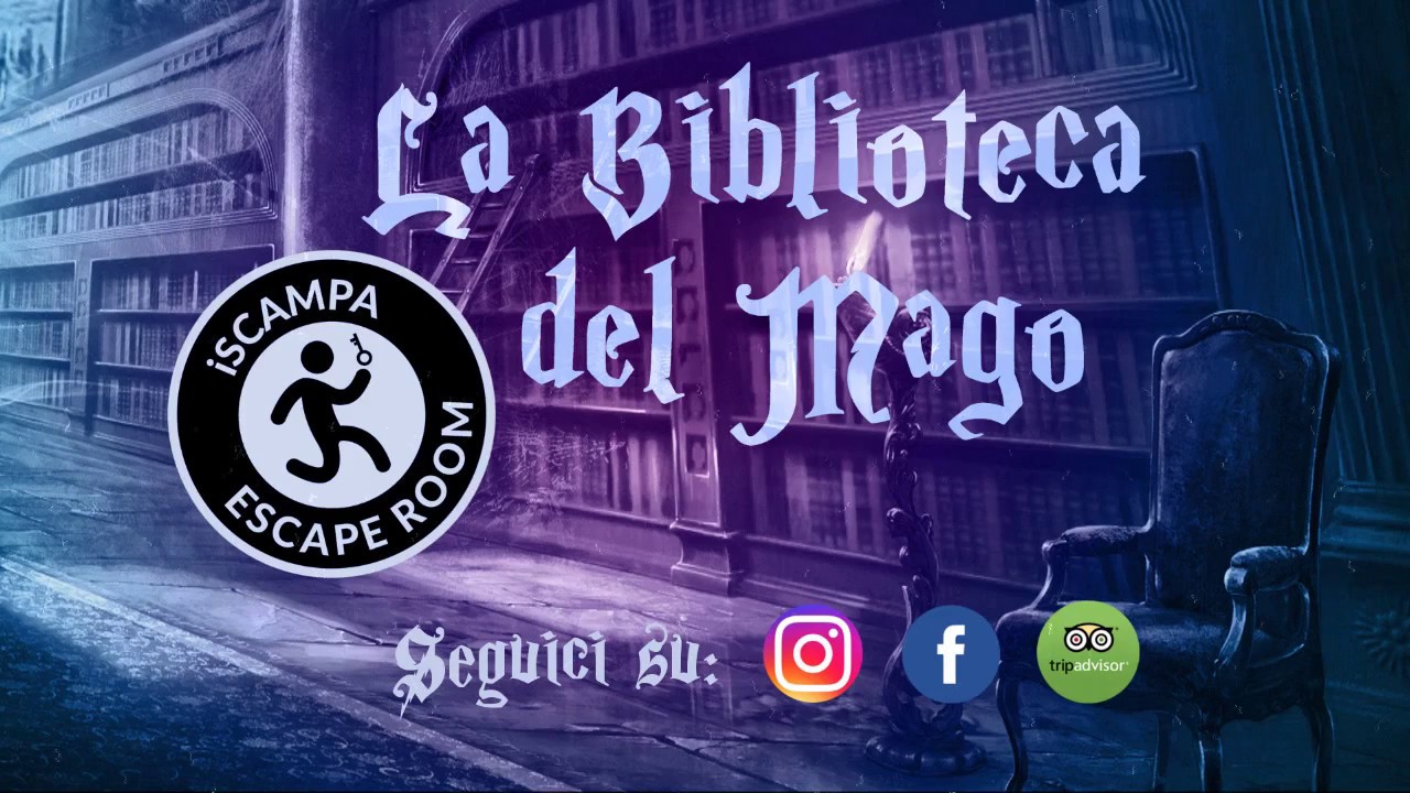 iSCAMPA Escape Room Padova - La biblioteca del mago - Una magica avventura