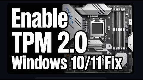 How to Enable TPM 2.0 in Windows 10/11 | Full Setup Guide