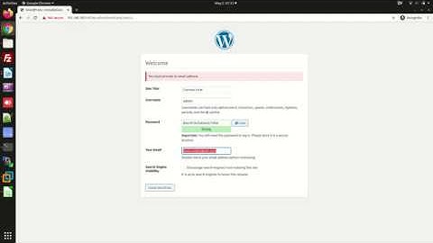 How to install wordpress 5.4 on Centos 8