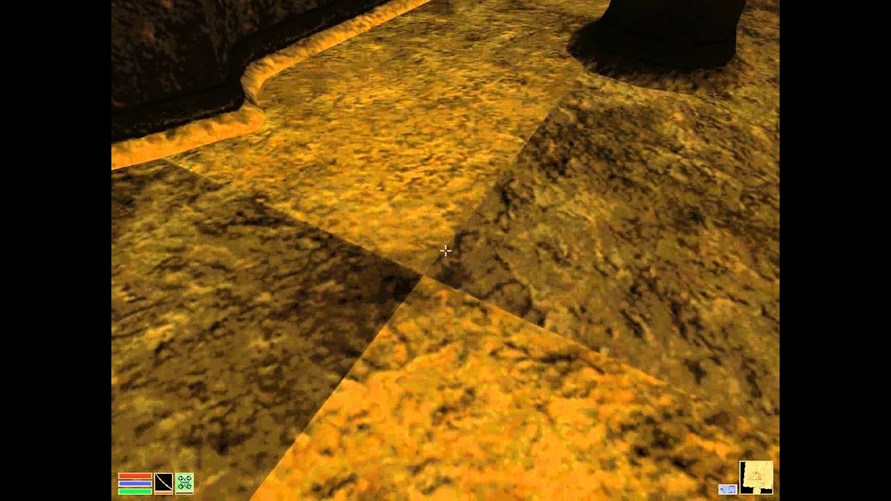Hard lighting transition between textures - Veloth Ancestral Tomb