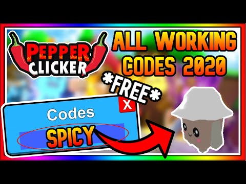 All Working Tapping Horror Codes 2020 Roblox Tapping Horror Youtube - pepper bomb roblox