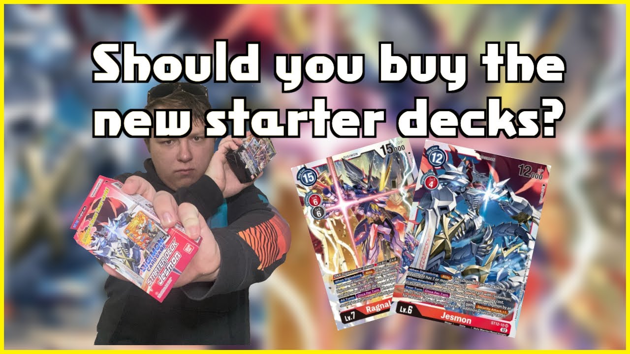 Should you buy the new starter decks? Digimon Card Game Starter Deck Jesmon & Ragnalordmon review