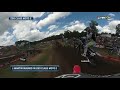Muddy creek 2018 jeremy martin crashes hard in moto 2