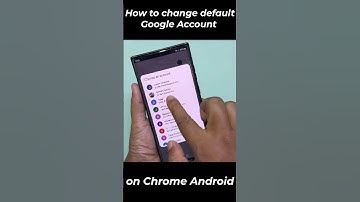 How to change default google account on phone #googleaccount #change