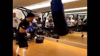 Manny Pacquiao 1st Day of Training for Errol Spence | Blazing Speed and Power!!!