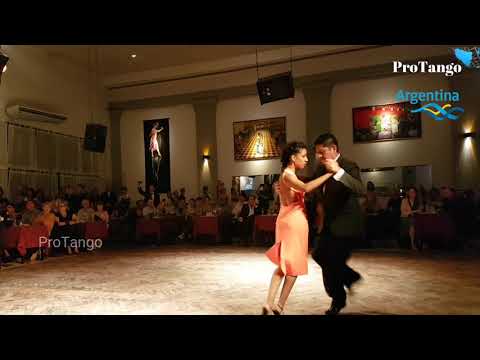 Veronica Rue, Daniel Pablo Martinez en Salón Cannig por ProTango, Los Herederos del Compás orquesta