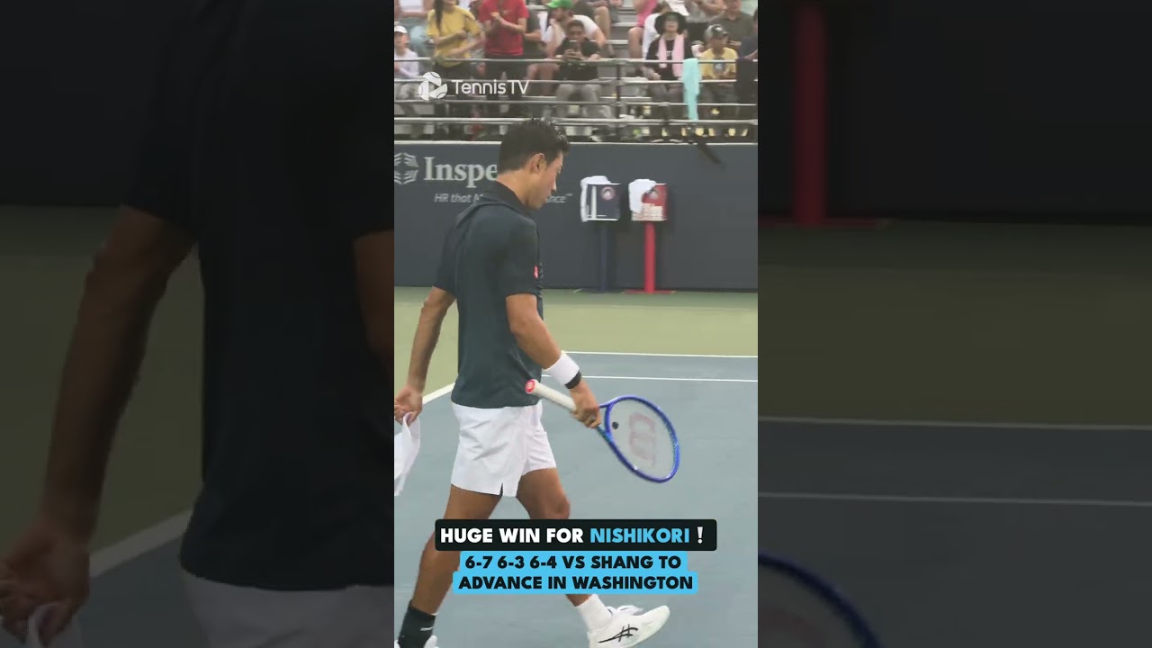Kei Nishikori Gets Tour Win For 20th Straight Year 🔥
