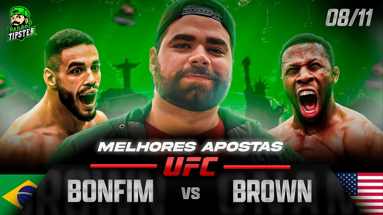 UFC APEX: BONFIM X BROWN - ANÁLISE E PALPITES COMPLETO!!