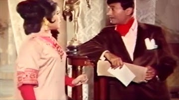 Argument Between Dev Anand & Vyjayanthimala - Comedy Scene @ Super Hit Movie Scene