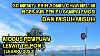 LUCU. NGERJAIN PENIPU LEWAT TELPON. PENIPUNNYA MARAH MARAH DAN MISUH MISUH. RAZIA MOTOR BODONG.