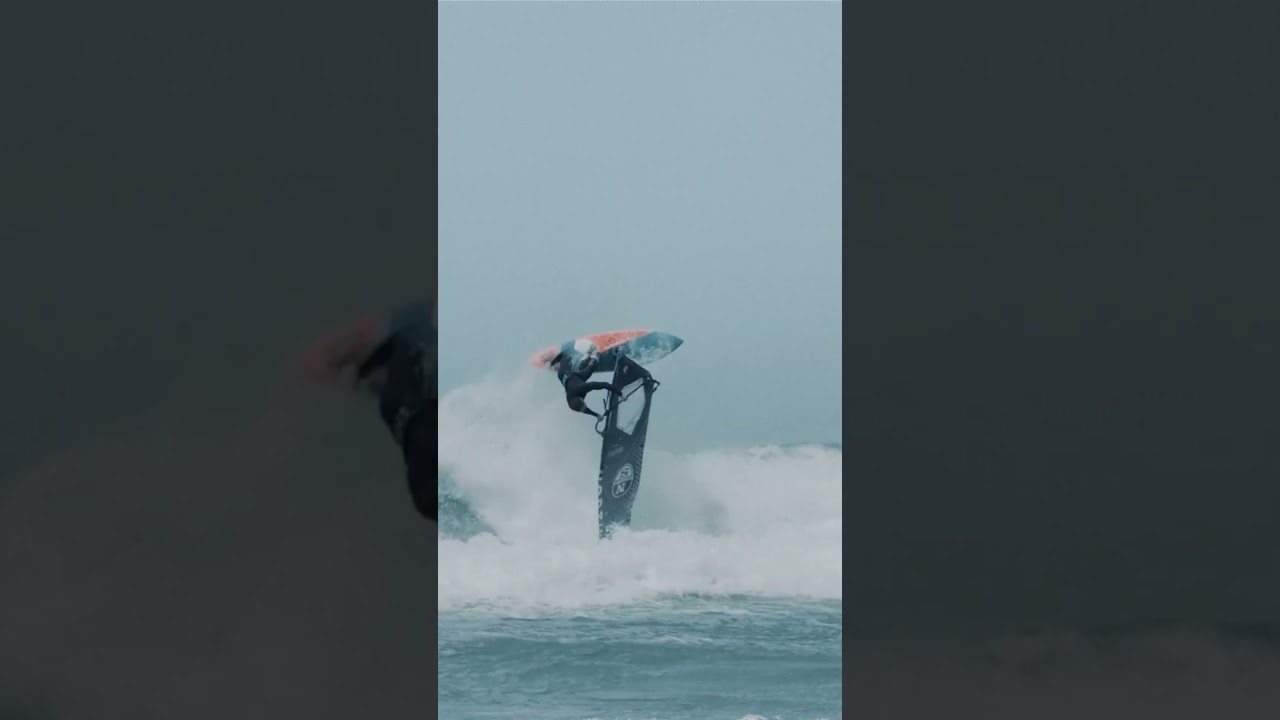 Full speed into the chop! #Ocean #SpeedSlalom