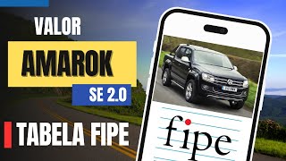 Qual Valor Tabela Fipe Do Volkswagen Amarok