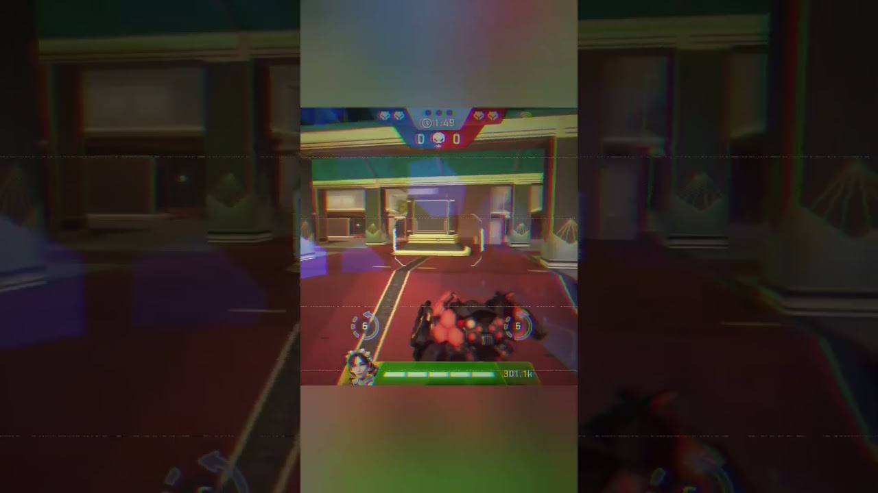 Counter Seeker skill move by Aegis with Dome Shield - Mech Arena