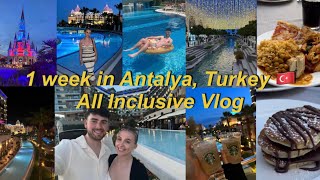 1 Week in Antalya, Turkey Vlog | Aska Lara Resort & Spa | All inclusive Vlog |Land of Legends screenshot 1