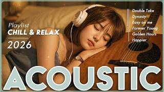 Acoustic Love Songs 2026 | Soft Guitar Covers for Relaxation and Focus 🎸