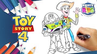 Toy Story 4 | Disegni da Colorare | Coloring Pages screenshot 2
