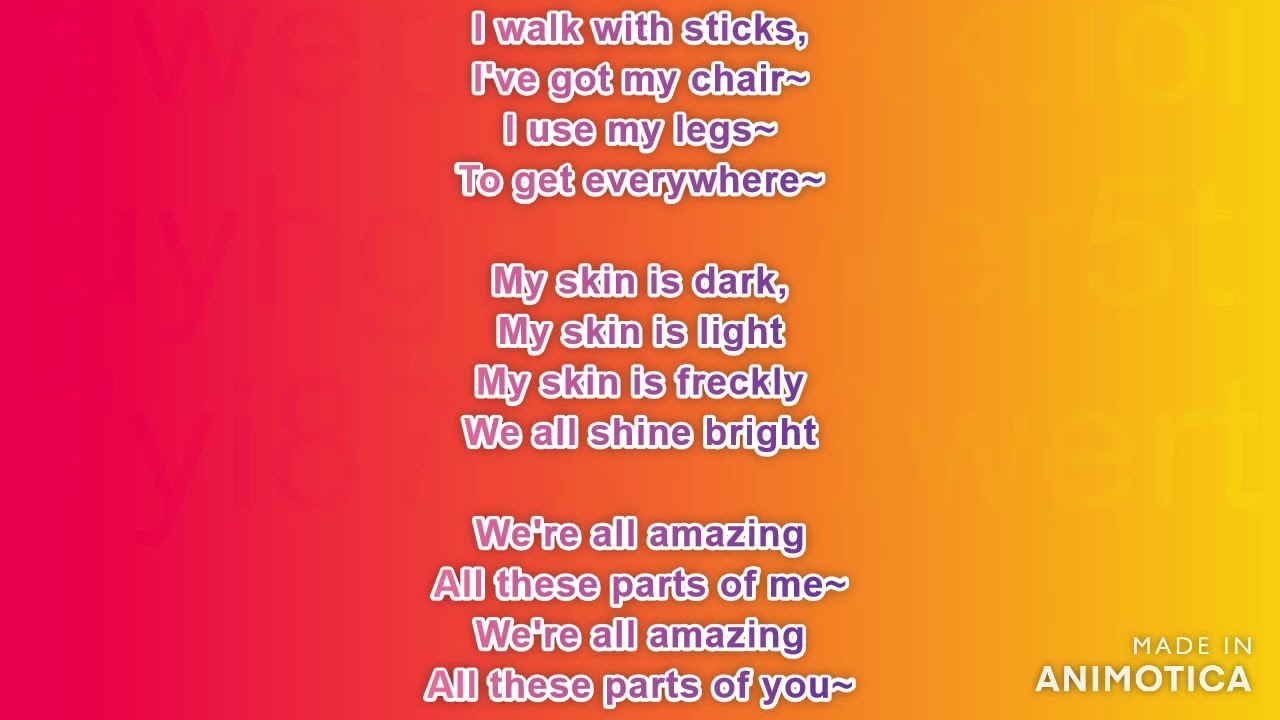 London Rhymes - We're all amazing