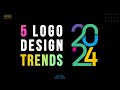 Logo design trends in 2024 discover the top 5 logo design trends in 2024