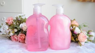 วิธีทำสบู่เหลวอาบน้ำ ( how to make shower gel )