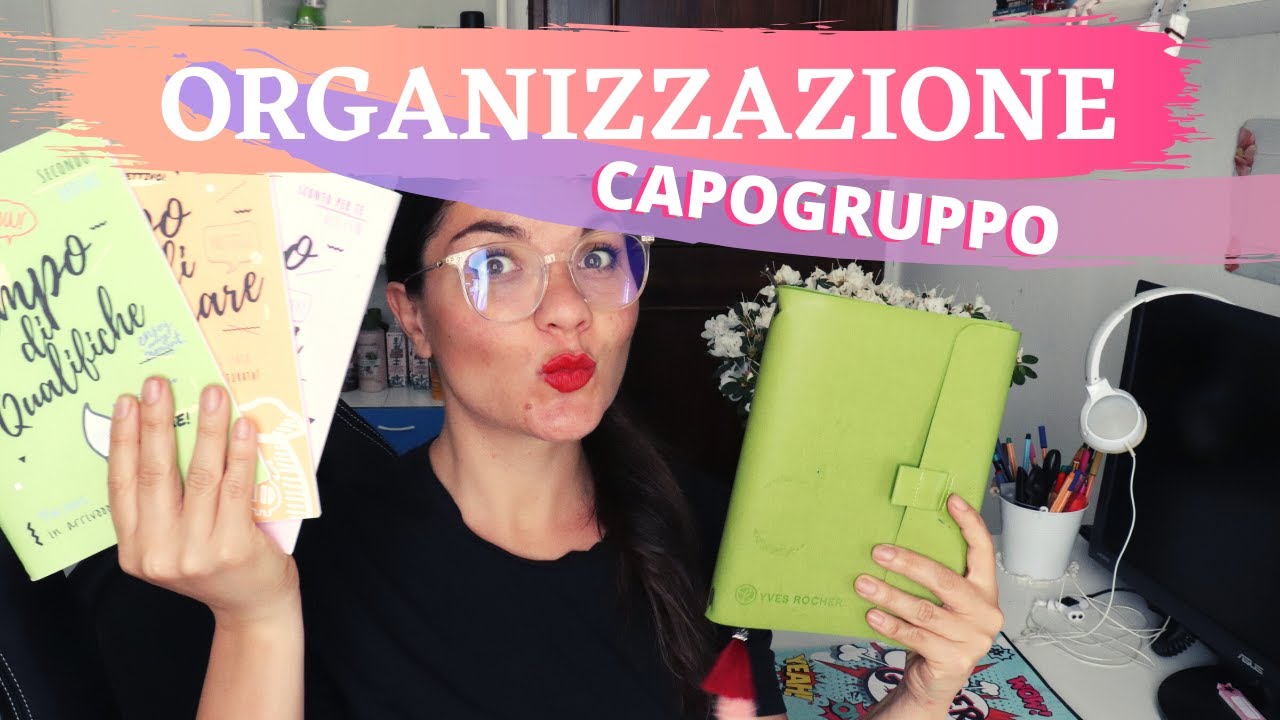 ORGANIZZAZIONE CAPOGRUPPO, AGENDE E QUADERNI!!