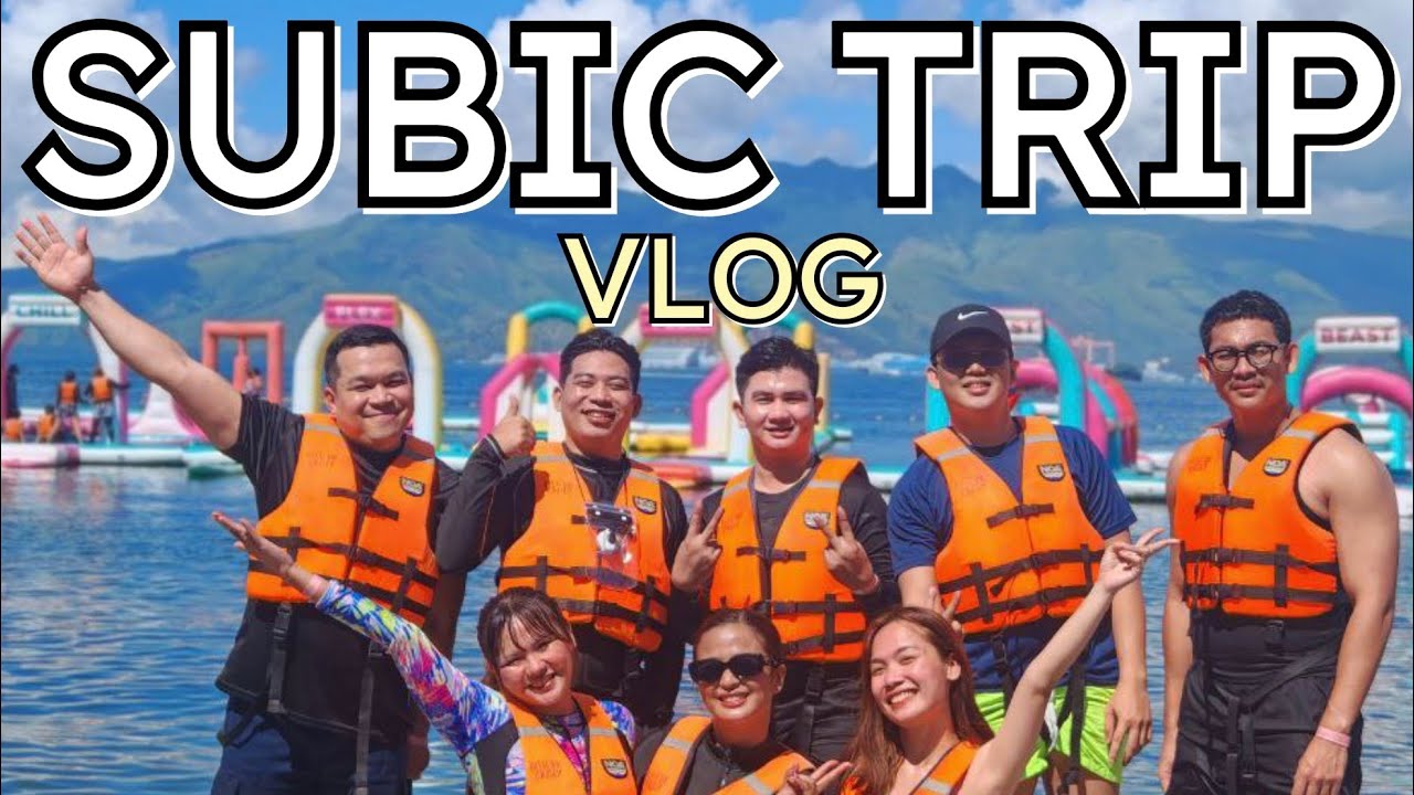 SUBIC TRIP VLOG - INFLATABLE ISLAND