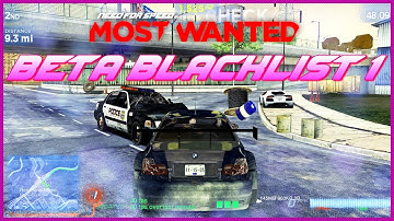 NFS Most Wanted 2012 Beta Build: Beta Blacklist 1 | Full Playthrough