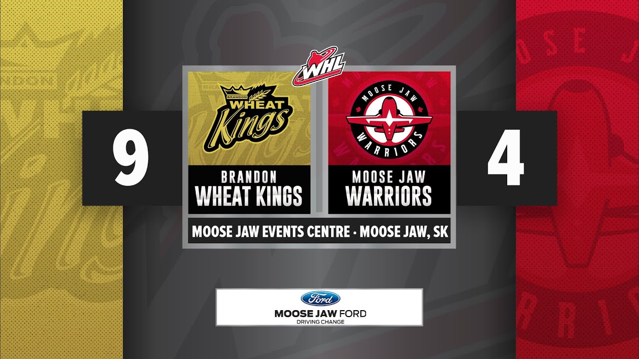 Moose Jaw Warriors at Brandon Wheat Kings — Tourism Moose Jaw