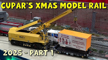 Cupar’s Christmas Model Rail Show 2025 – Part 1