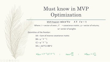 Video 2: Portfolio Optimization and Data Visualization in R