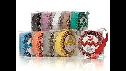 We R Memory Keepers Chevron Washi Tape 10piece Kit