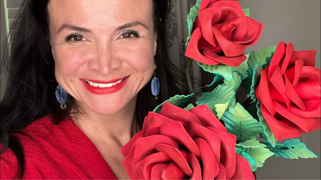 Crafting Foam Roses That Look Real!