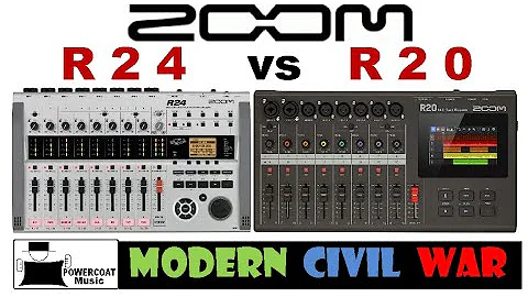 ZOOM R24 vs ZOOM R20