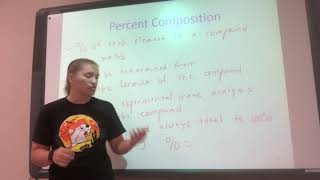Lecture 94 - Chapter 4 - Percent Composition