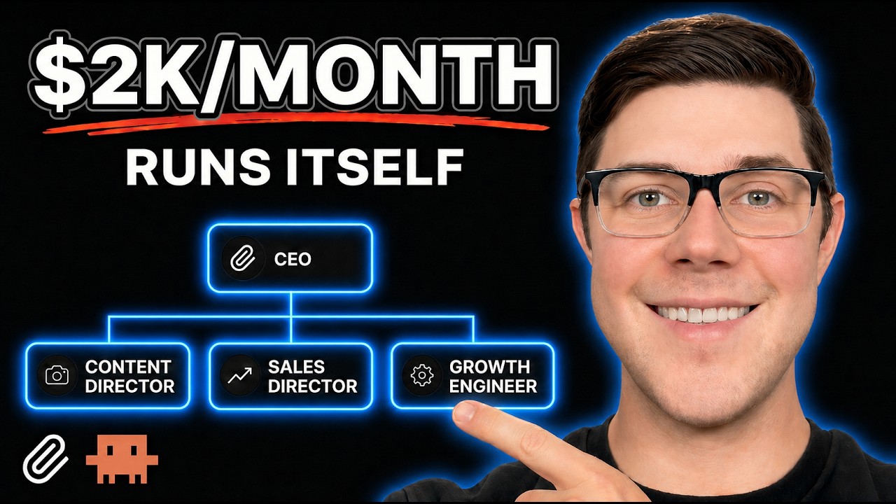 Watch: I Built a Team of AI Agents That Runs Itself