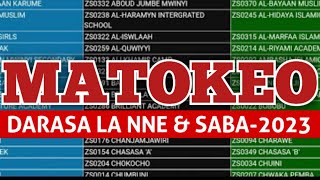 ANGALIA HAPA MATOKEO YA DARASA LA SABA NA LA NNE 2023 ZANZIBAR.