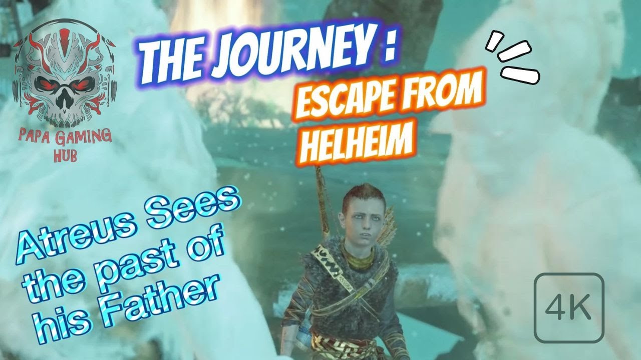 God Of War 4 Escape From Helheim Flying Ship Gameplay/walkthrough