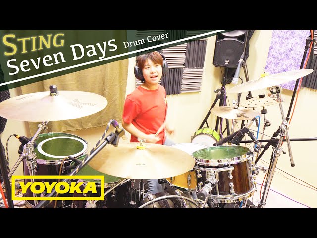 Sting - Seven Days / Drum Covered by YOYOKA