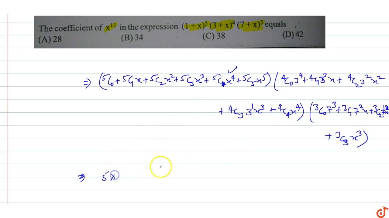 the-coefficient-of-x-11-in-the-expression-1-x-5-3-x-4-7-x-3