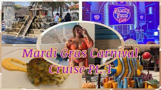 Mardi Gras Carnival Cruise  Pt. 1