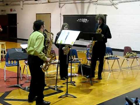 Saxophone Quartet --- "When I'm 64" by the Beatles...