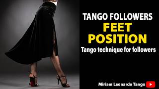 TANGO: Feet position during basic figures