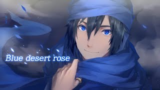 Blue desert rose