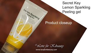 Secret Key lemon sparkling peeling gel