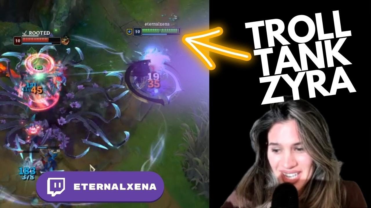 TROLL TANK ZYRA BUILD 😂😂😂 