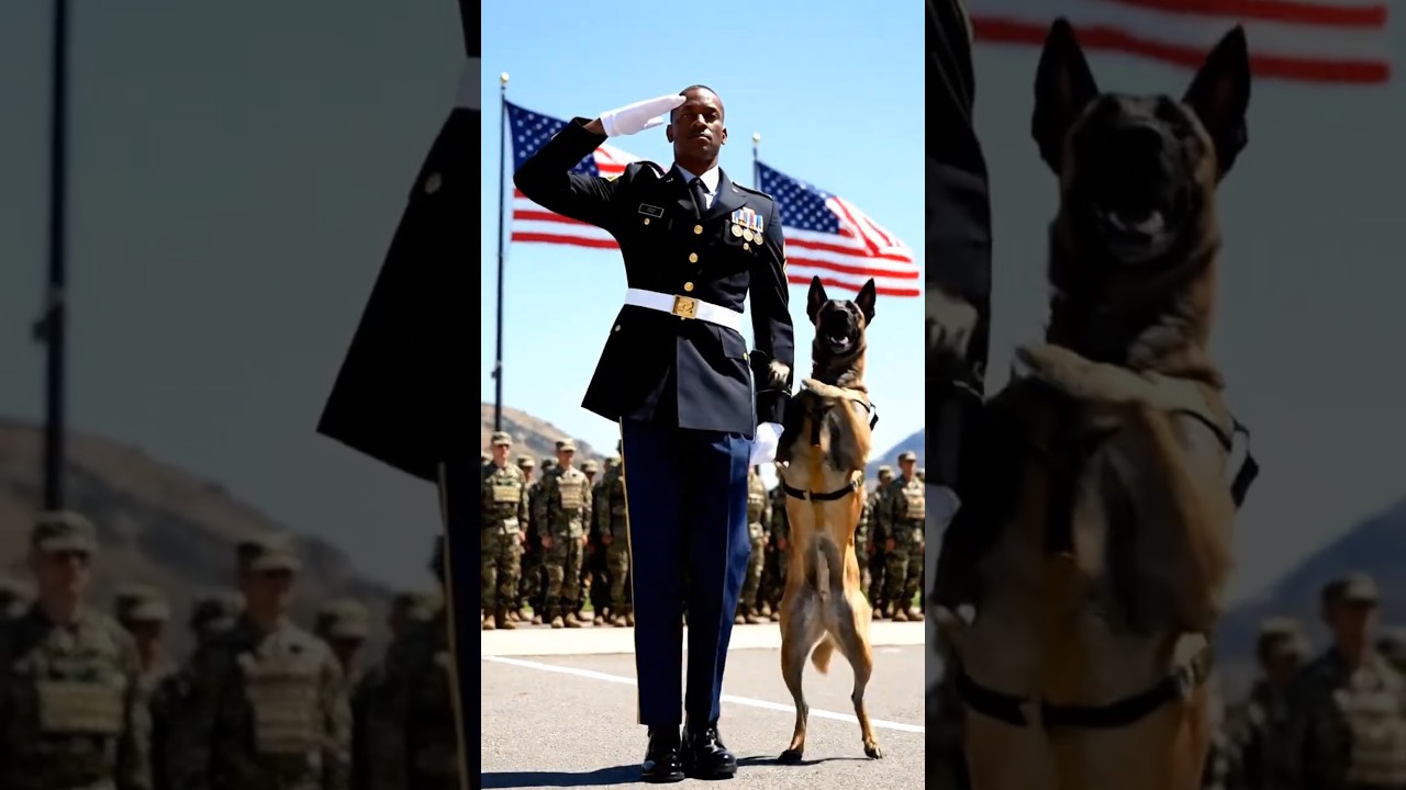 US Army K9 Parade Displaying Pure Discipline 🇺🇸🐕 