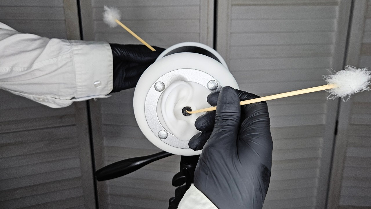 ASMR Ear Cleaning for Relaxation | No Talking 3Dio