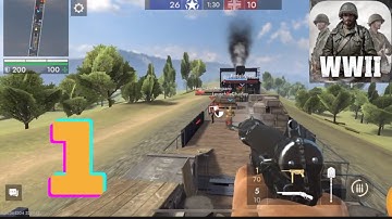 World War Heroes : WW2 FPS - Walkthrough Gameplay part 1 ( iOS & android) #warzone #gaming #trending