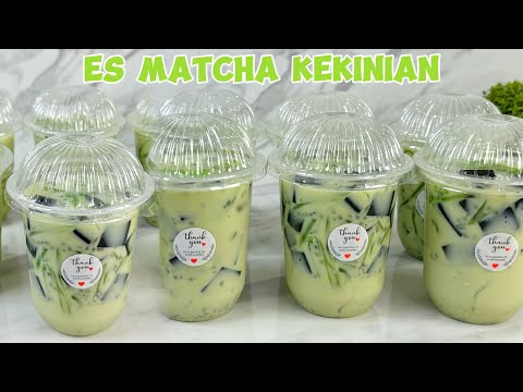 Resep Es Teler Matcha