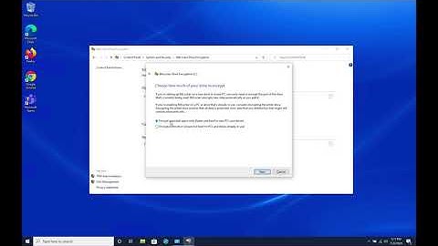 Enable BitLocker Disk Encryption In Windows 10 (How-To)