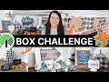 SEVEN Fall Farmhouse + Buffalo Check DIYs | Dollar Tree Mystery Box Challenge | Whiskey & Whit